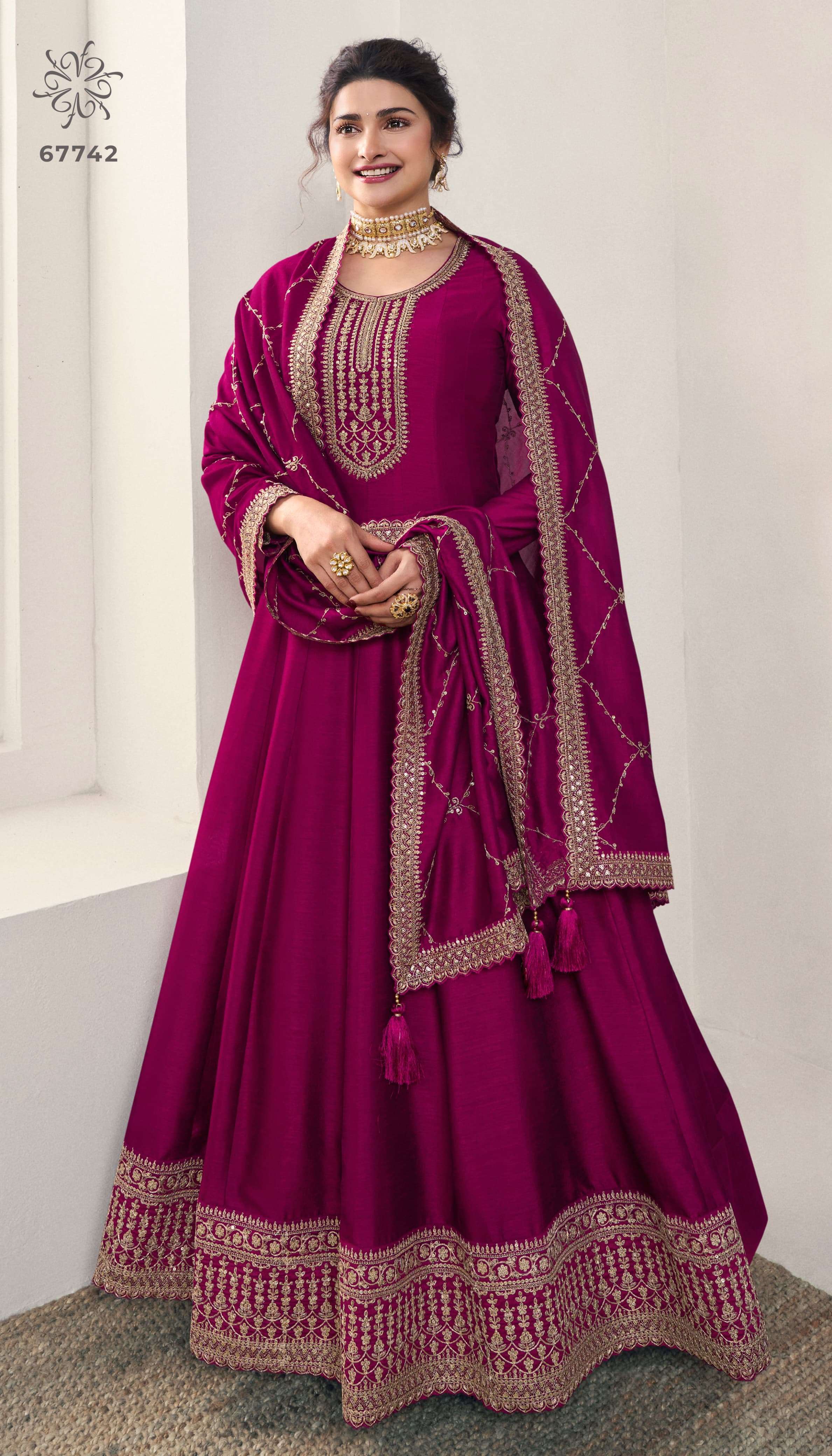 Vinay Kuleesh Aaliya 2 Georgette Embroidered Pakistani Salwar Kameez in Mumbai