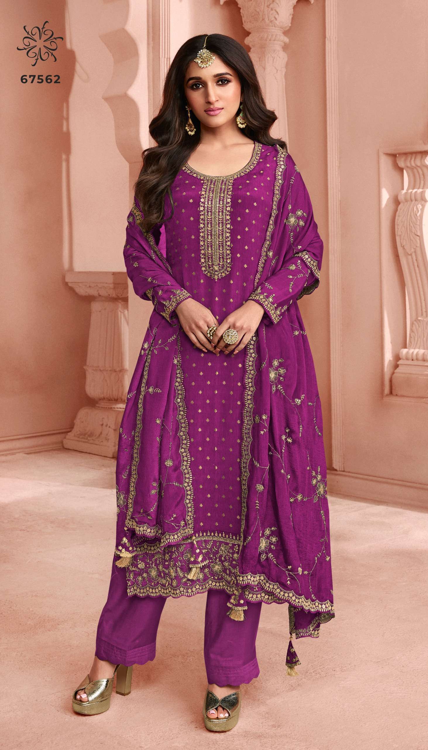 Vinay Kuleesh Swarnaa Colour Plus Wholesale price for salwar kameez in Mumbai