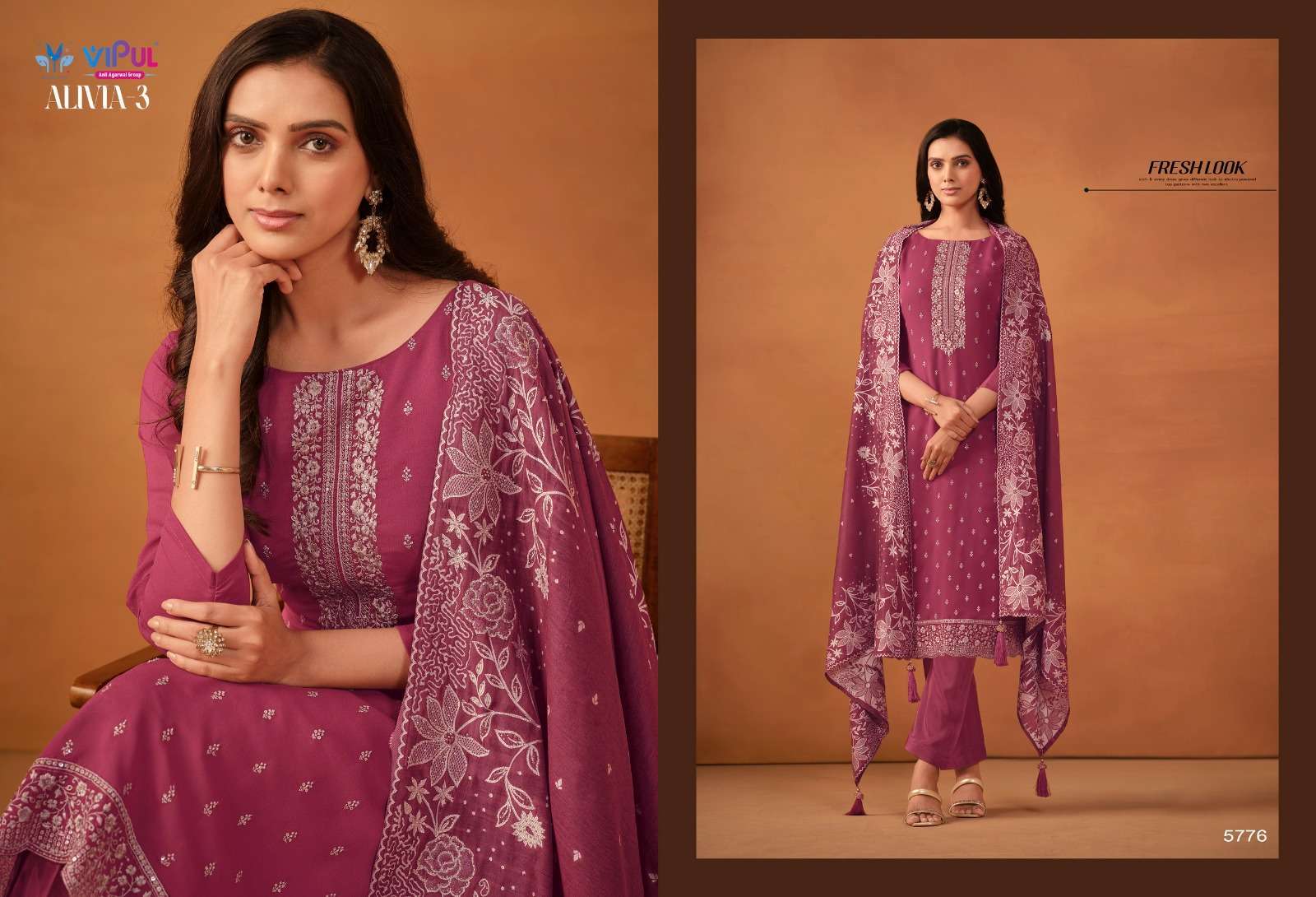 VIPUL ALIVIA-3 Wholesale salwar suit online shopping