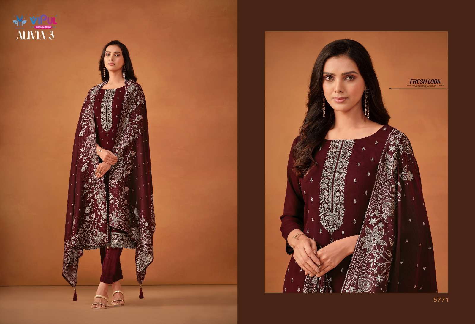 VIPUL ALIVIA-3 Wholesale salwar suit online shopping
