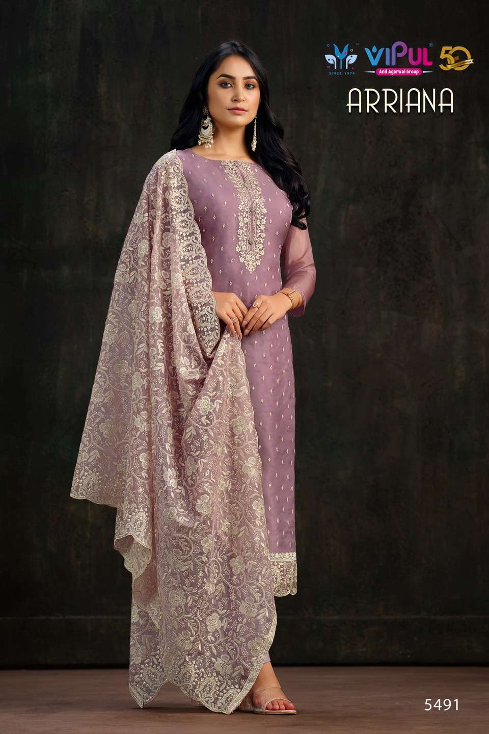 Vipul ARRIANA Pakistani Chiffon Pakistani bridal suits wholesale in Delhi