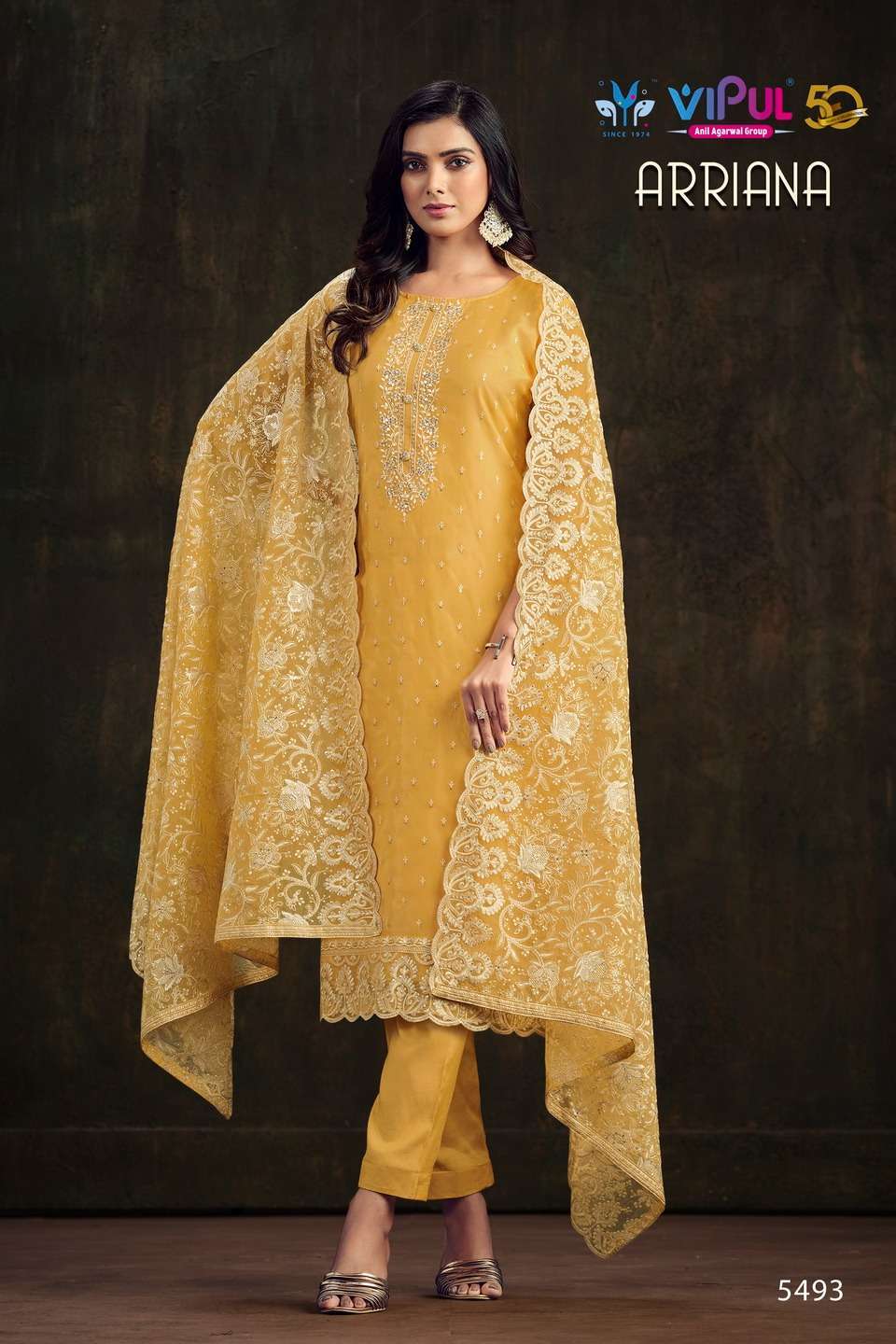 Vipul ARRIANA Pakistani Chiffon Pakistani bridal suits wholesale in Delhi