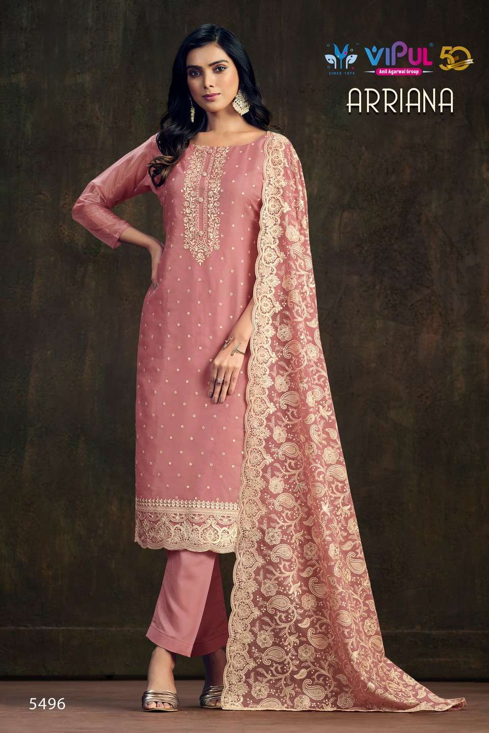 Vipul ARRIANA Pakistani Chiffon Pakistani bridal suits wholesale in Delhi
