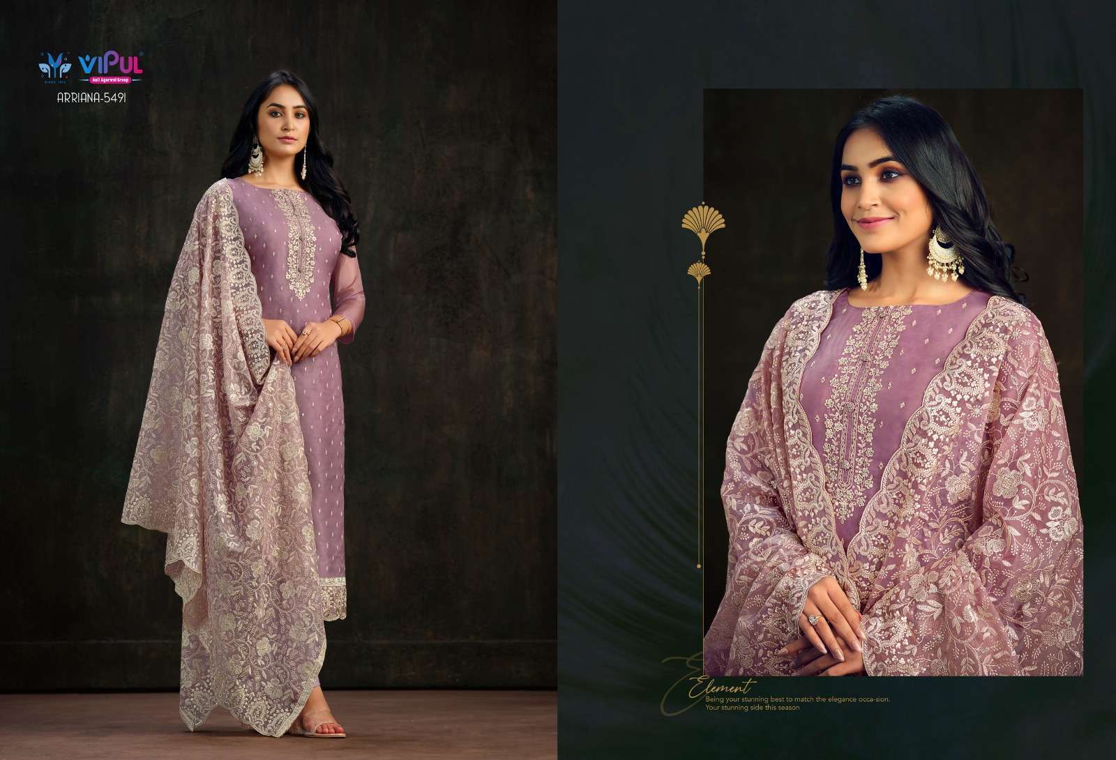 Vipul ARRIANA Pakistani Chiffon Pakistani bridal suits wholesale in Delhi