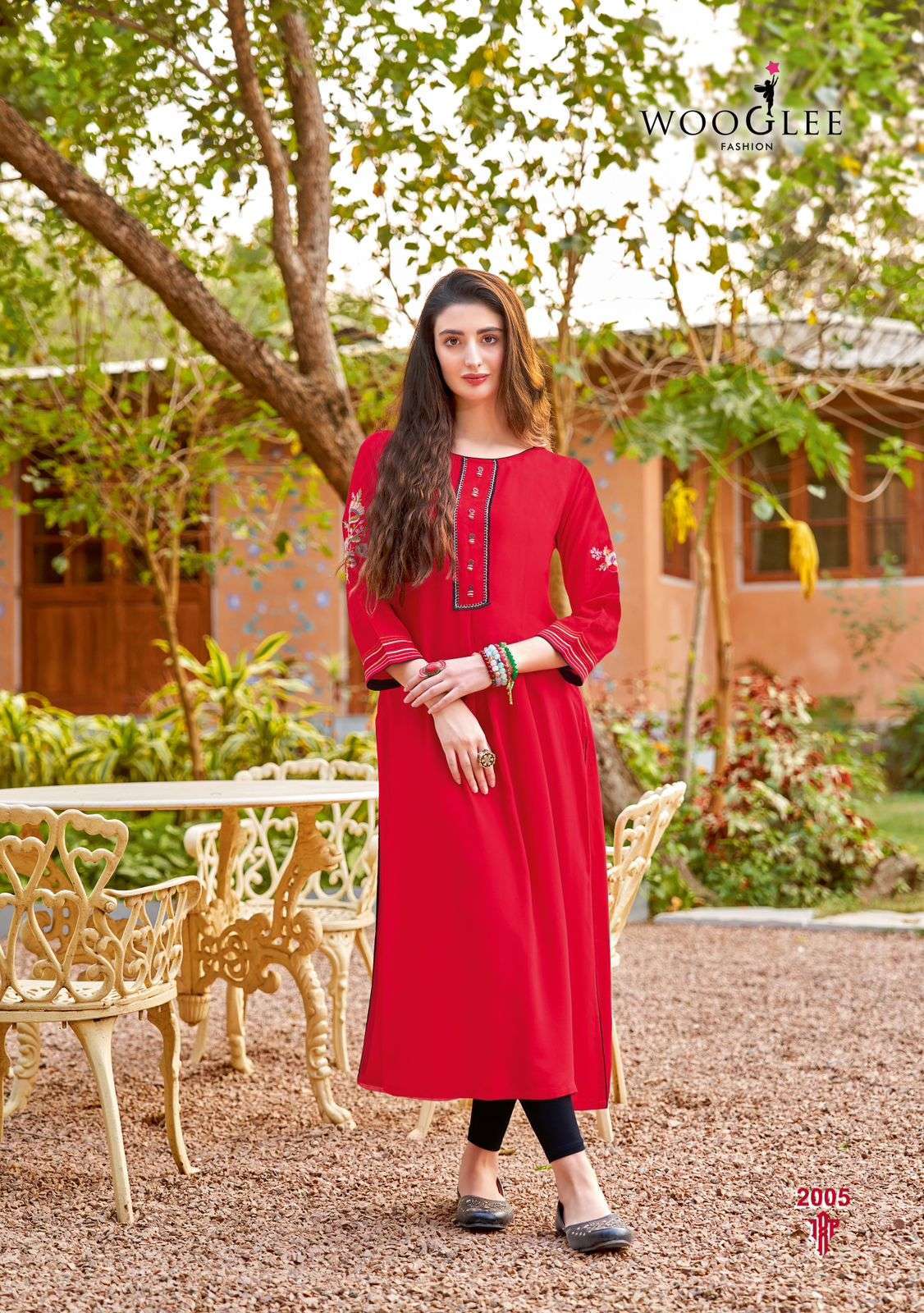 WOOGLEE SAMIRA Kurtis wholesale suppliers