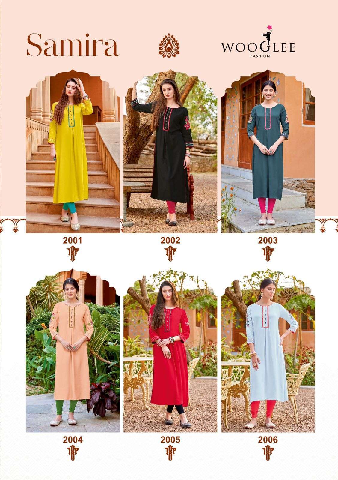 WOOGLEE SAMIRA Kurtis wholesale suppliers