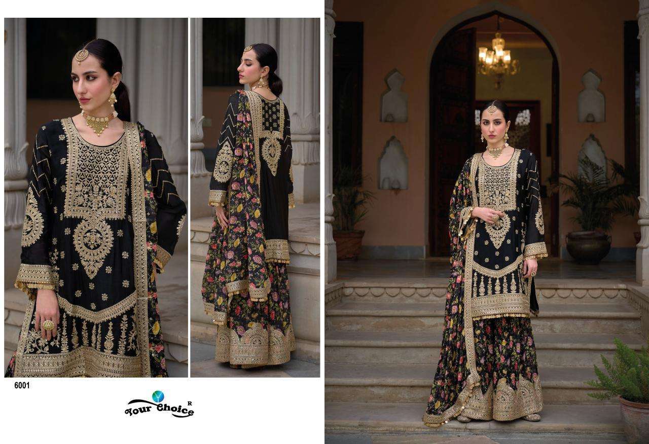 Your Choice Sadaf Chinon Cotton Salwar Kameez Wholesale