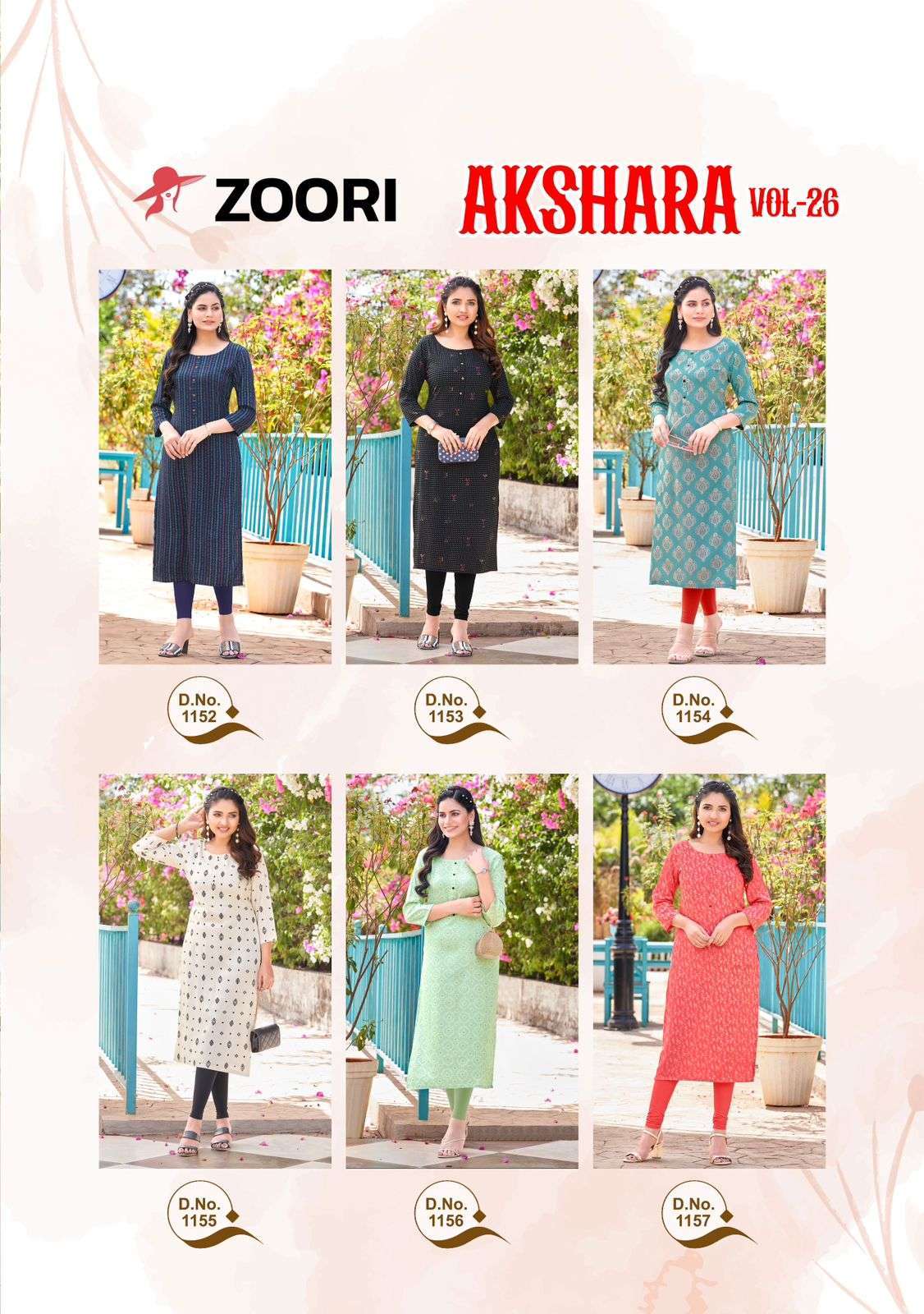 ZOORI Akshara Vol 26  Kurti wholesalers near me in Jaipur