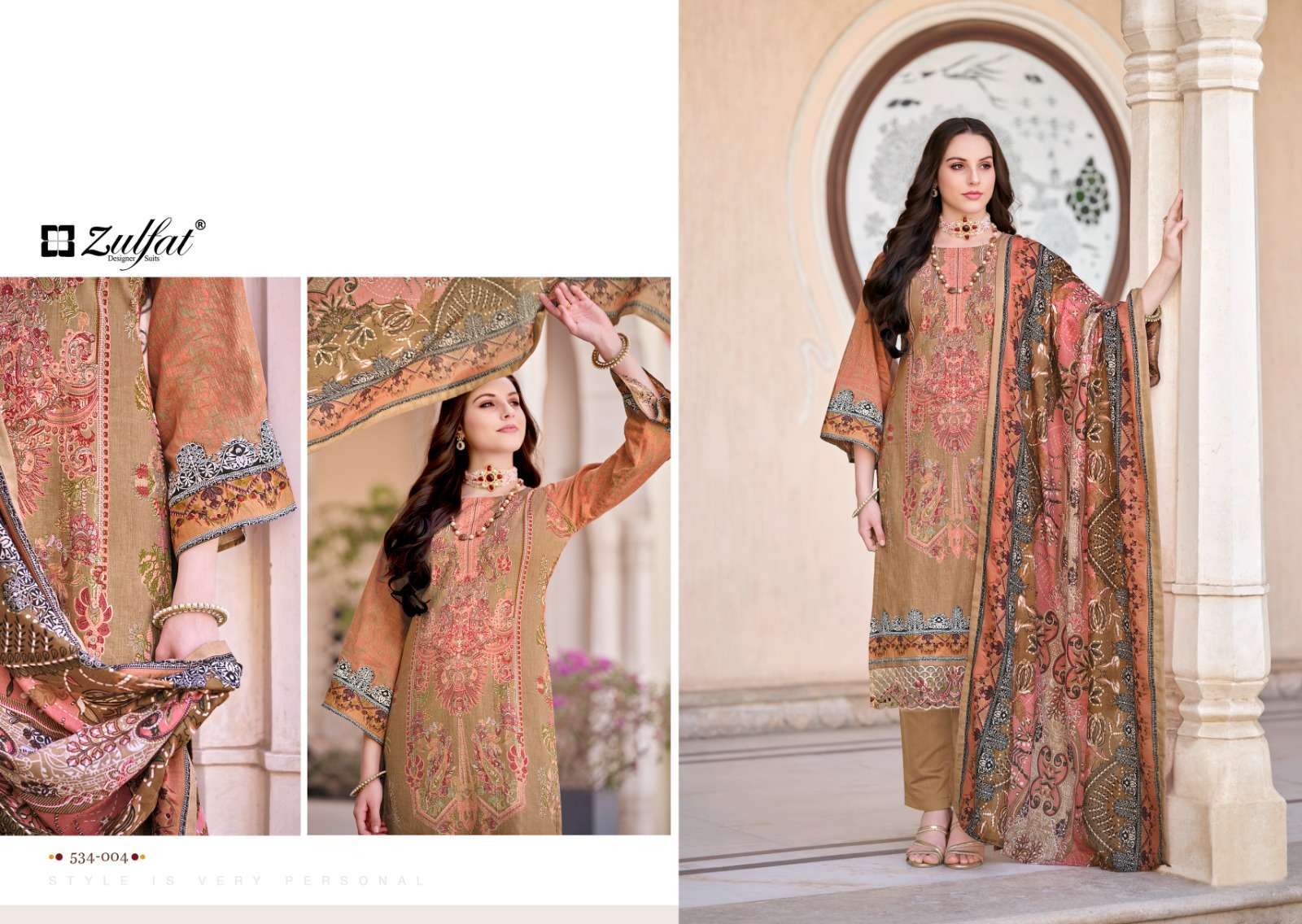 Zulfat Gulrez Exclusive Designer Bulk dress materials Surat