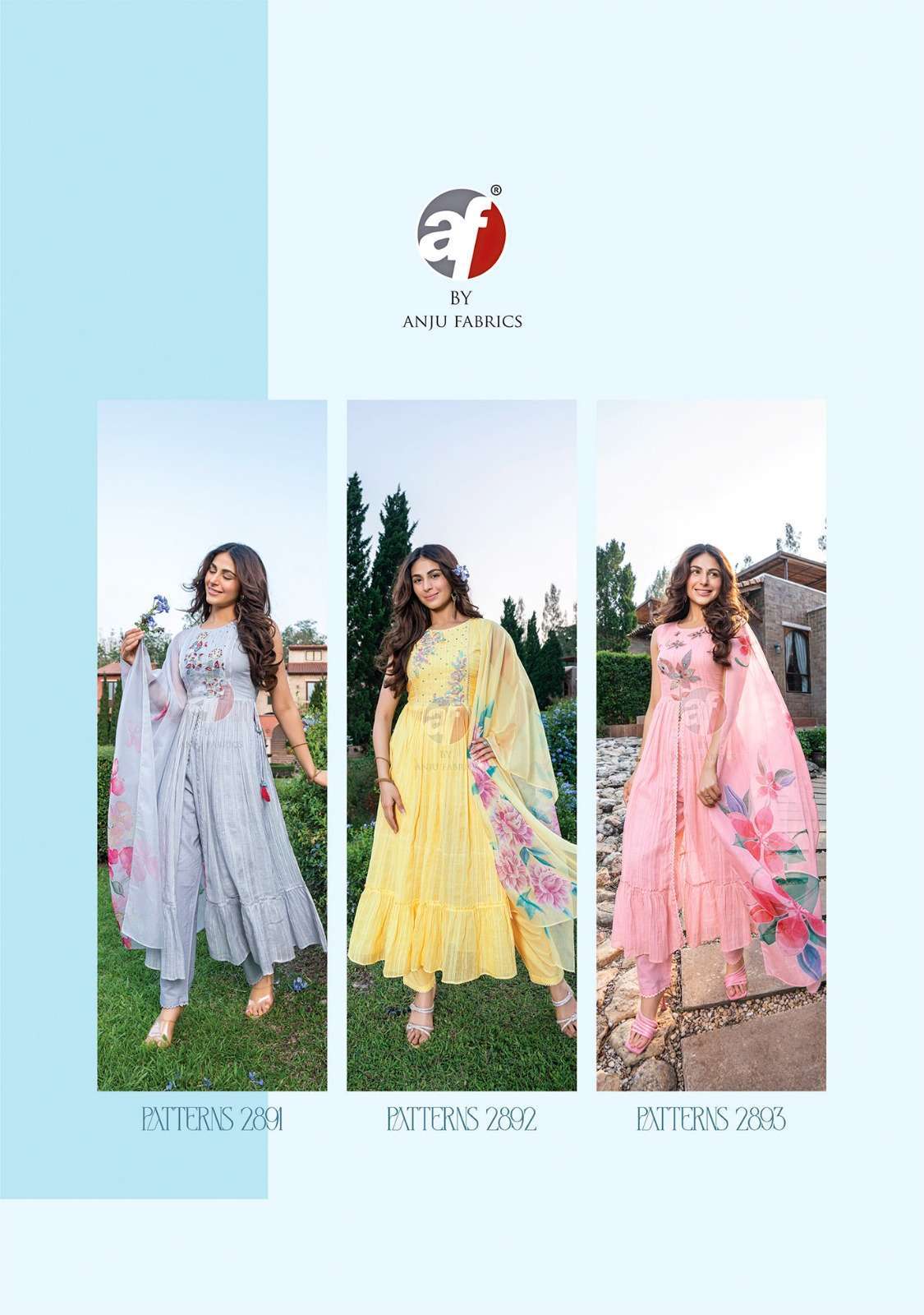 Anju Fabrics Patterns Vol -2 Kurti wholesale online