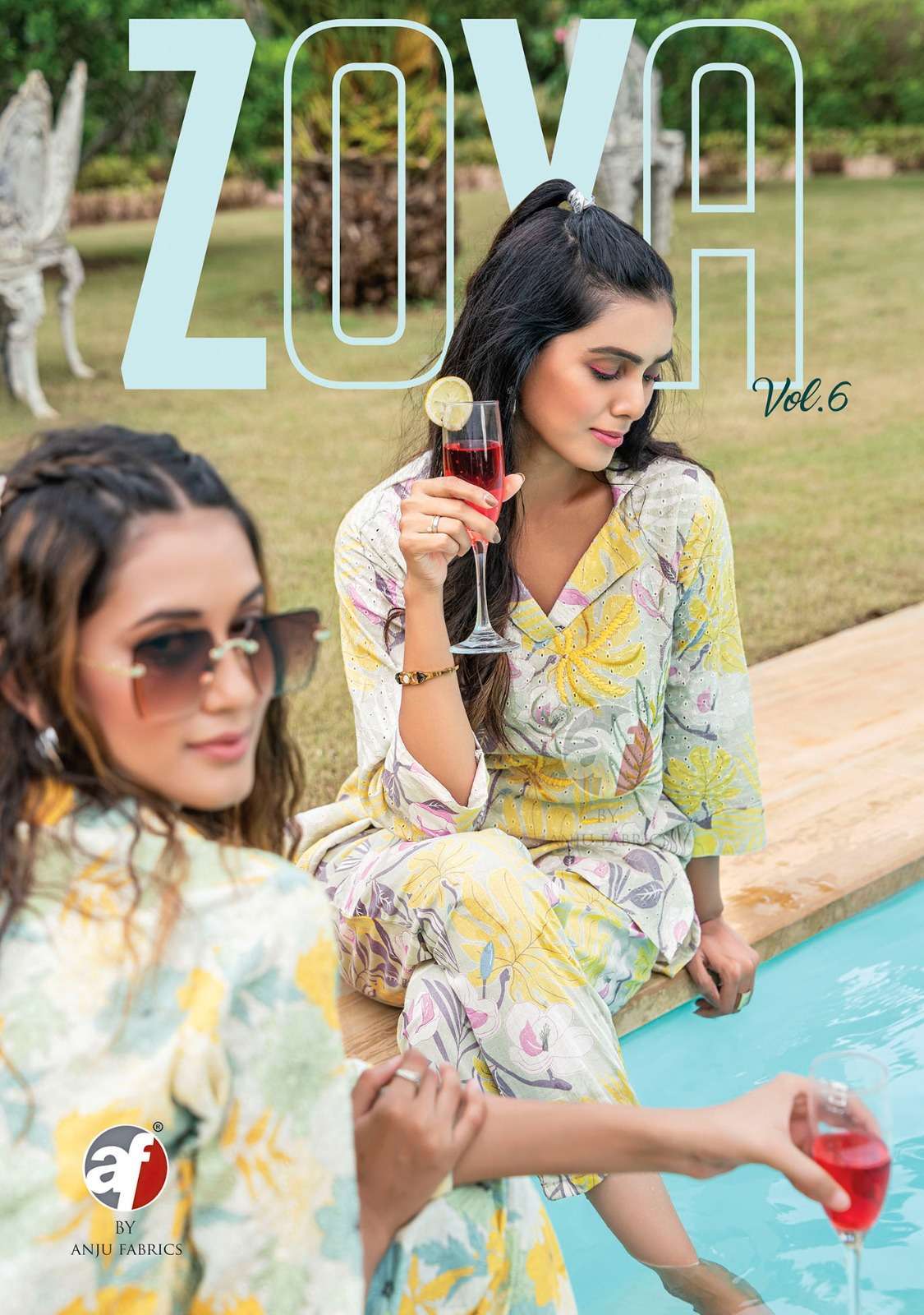 Anju Fabrics Zoya Vol -6 Co -Ord Set Anarkali Kurti Collection