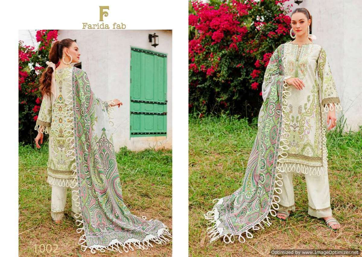 Arihant Farida Fab Vol-1 Designer dress materials wholesale in Hyderabad