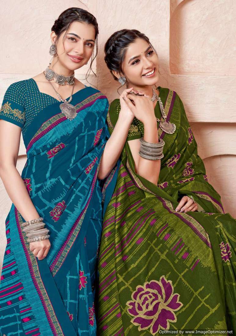 Balaji Leelavathi Vol-13 – Cotton Party wear sarees wholesale