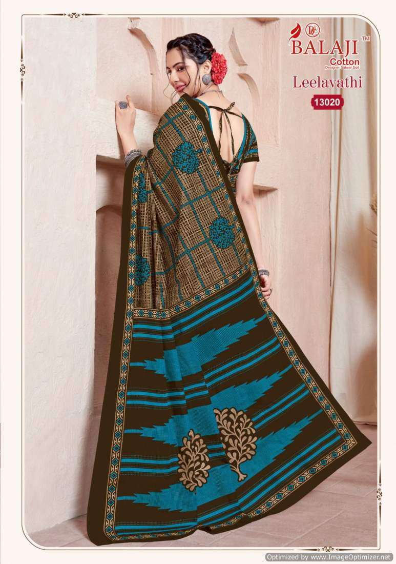 Balaji Leelavathi Vol-13 – Cotton Party wear sarees wholesale