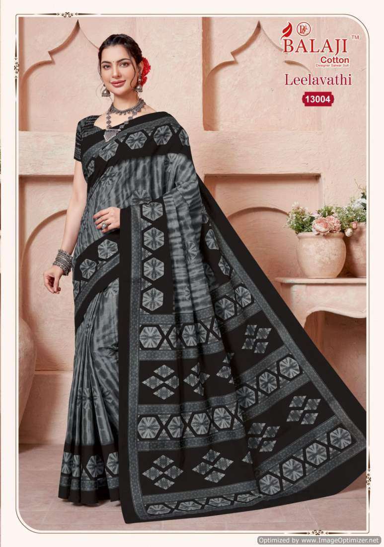 Balaji Leelavathi Vol-13 – Cotton Party wear sarees wholesale