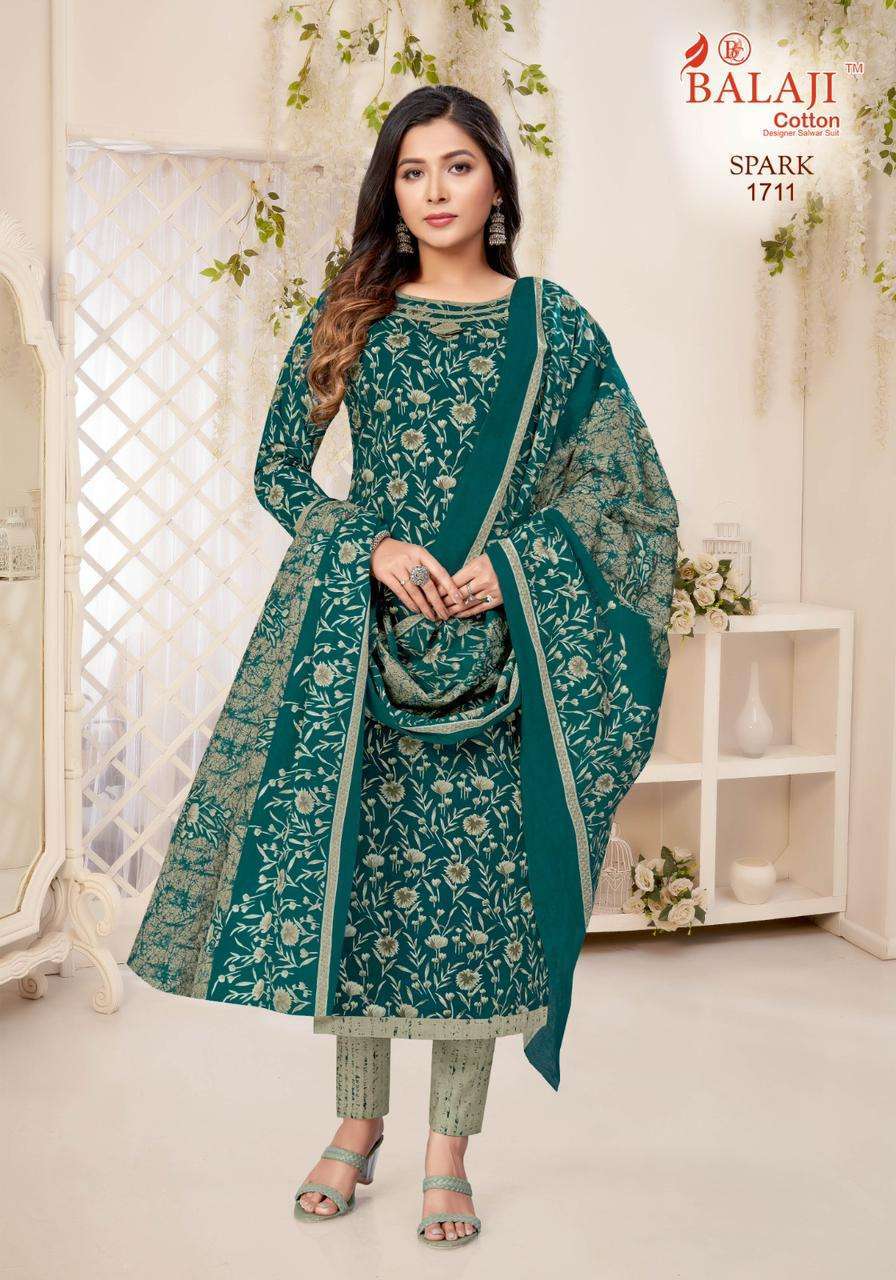 Balaji Spark Vol-17 – Cotton Dress material Wholesale textile markets in Mumbai