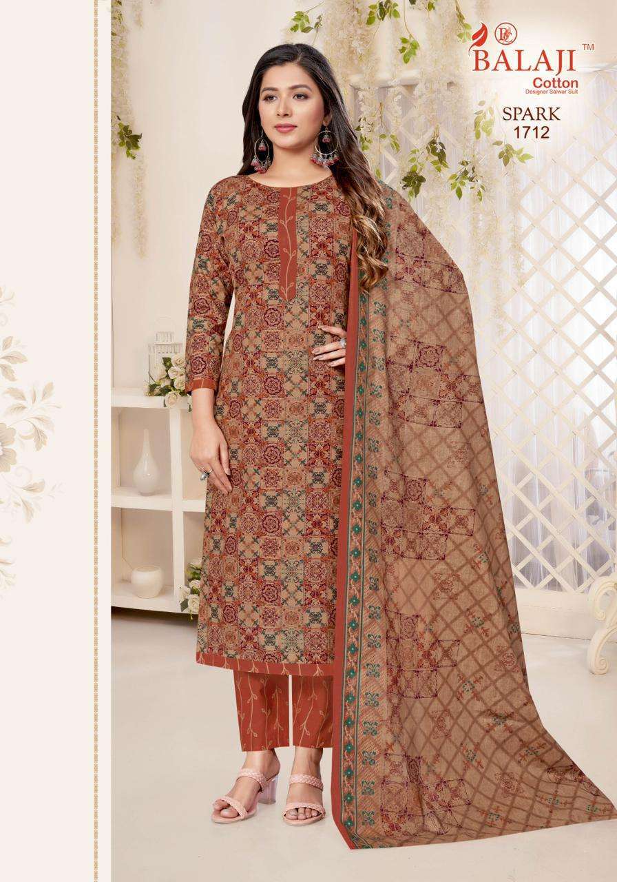 Balaji Spark Vol-17 – Cotton Dress material Wholesale textile markets in Mumbai