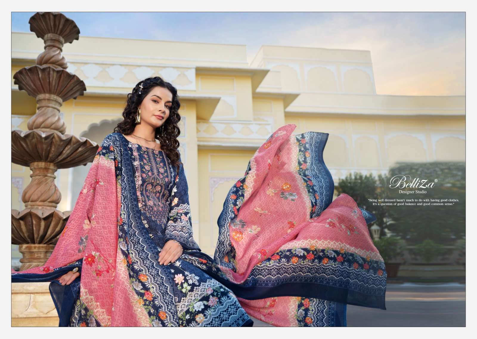 Belliza Naira Vol 44 Premium Designer Dress material wholesale suppliers