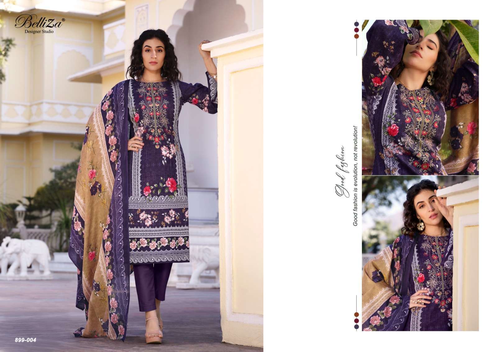 Belliza Naira Vol 44 Premium Designer Dress material wholesale suppliers