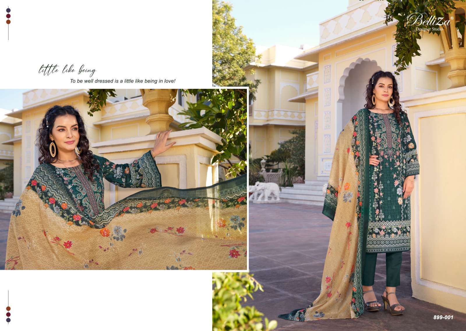 Belliza Naira Vol 44 Premium Designer Dress material wholesale suppliers