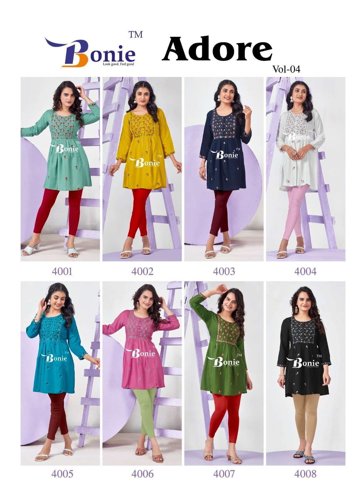 BONIE ADORE - 4  Kurti manufacturers and wholesalers in Hyderabad