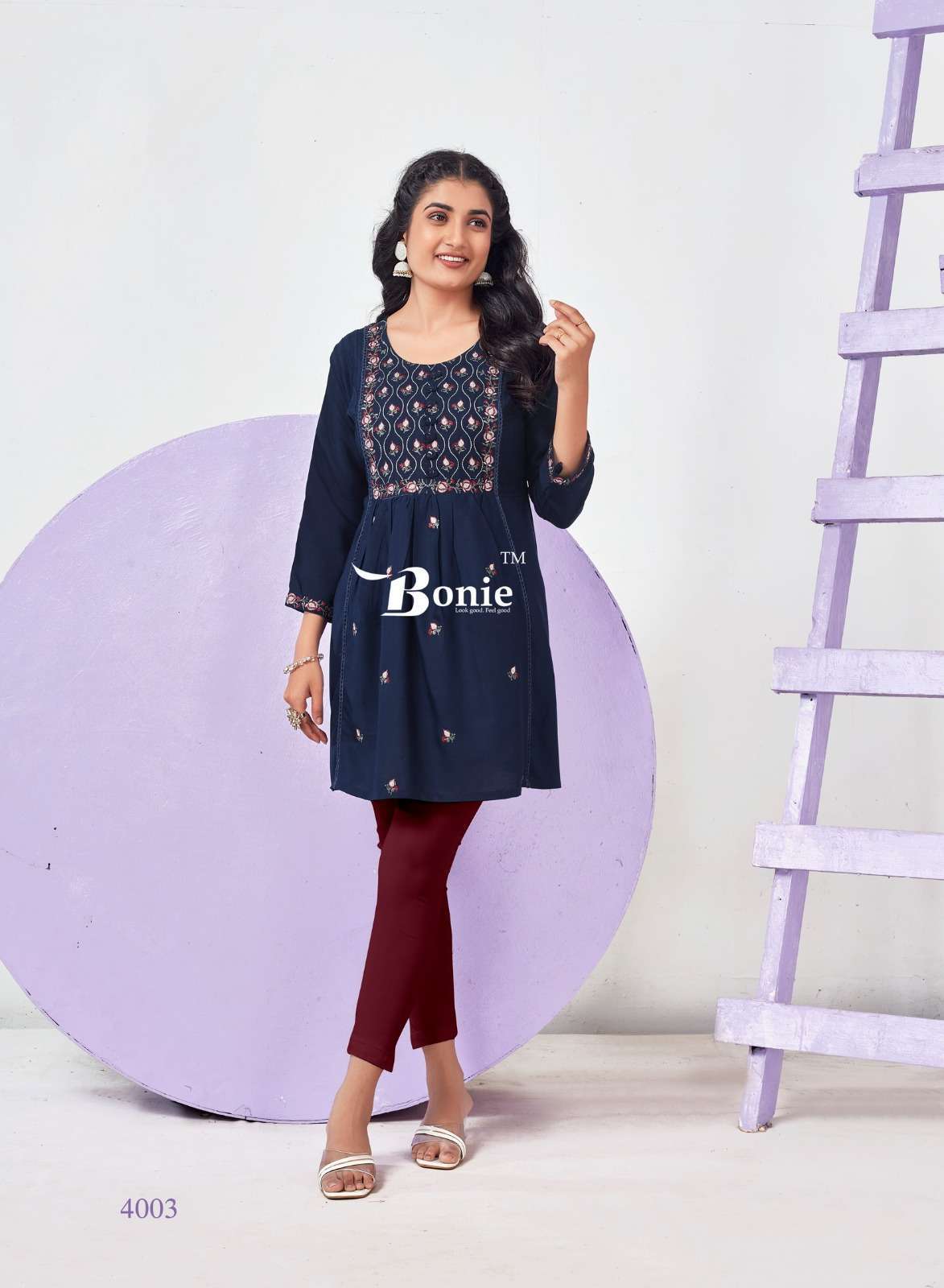 BONIE ADORE - 4  Kurti manufacturers and wholesalers in Hyderabad