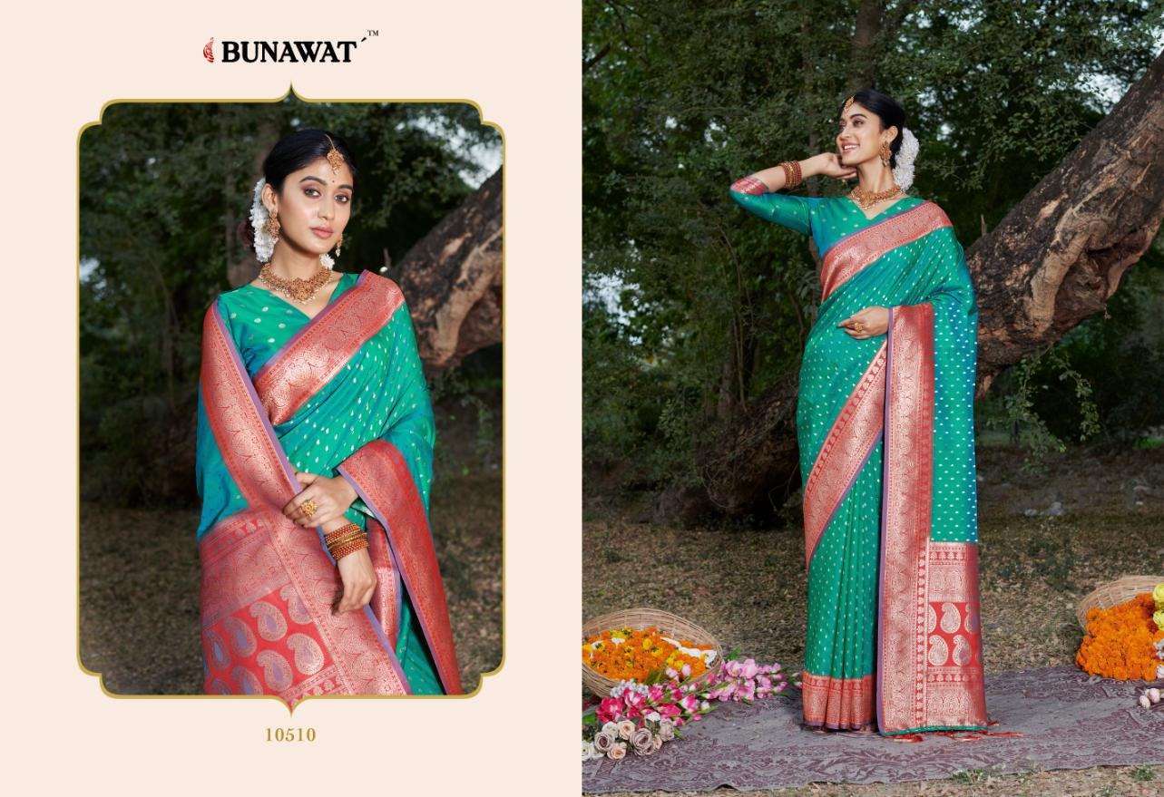 BUNAWAT URVASHI SILK Banarasi Silk Bridal sarees wholesale in mumbai