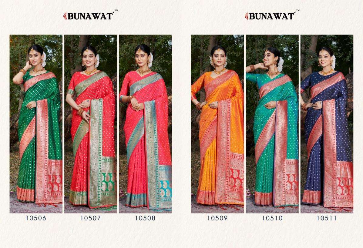 BUNAWAT URVASHI SILK Banarasi Silk Bridal sarees wholesale in mumbai