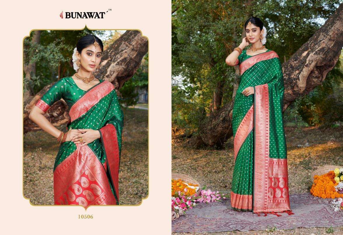 BUNAWAT URVASHI SILK Banarasi Silk Bridal sarees wholesale in mumbai