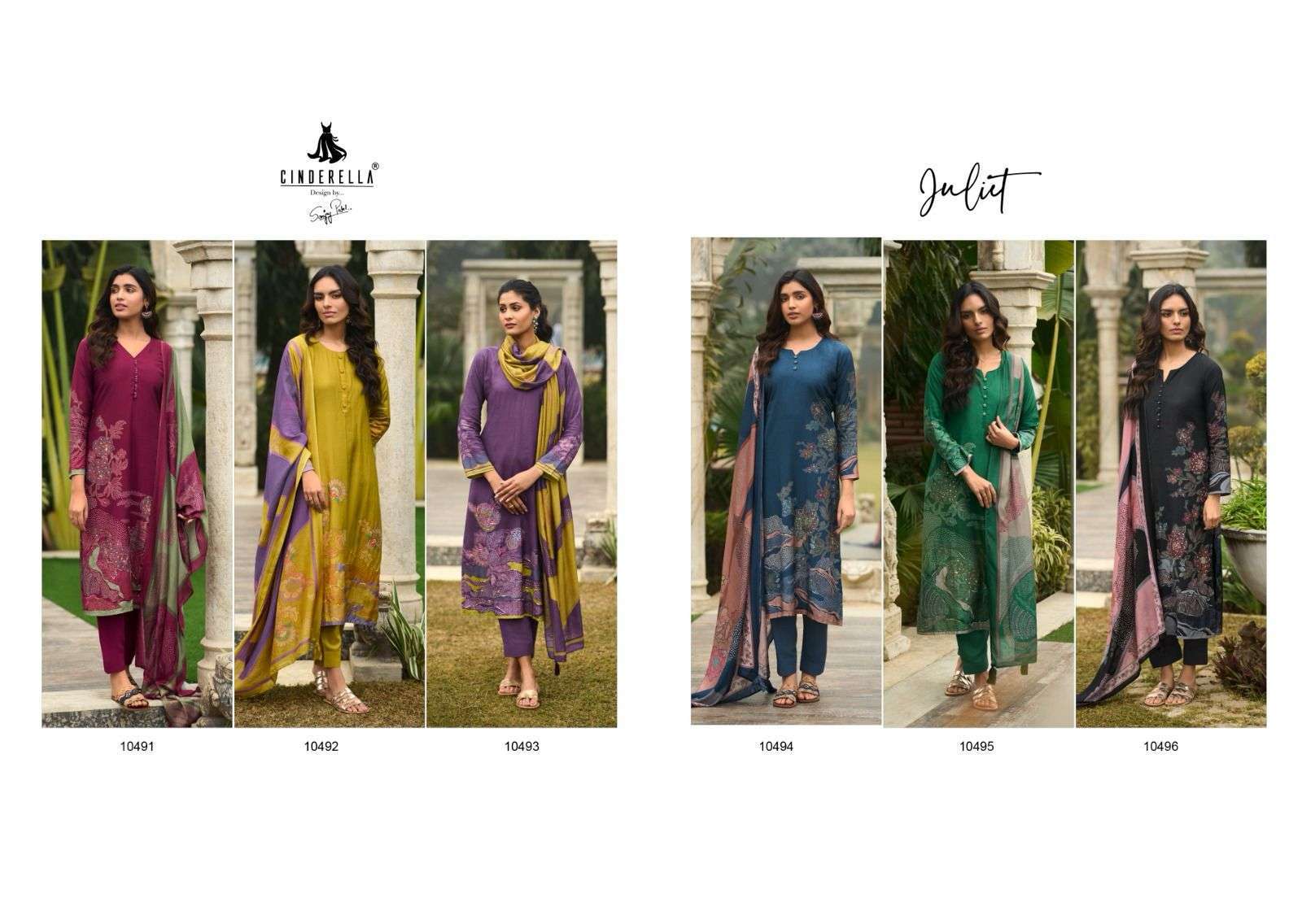 Cindrella JULIET Pakistani designer Salwar Kameez wholesale in Delhi