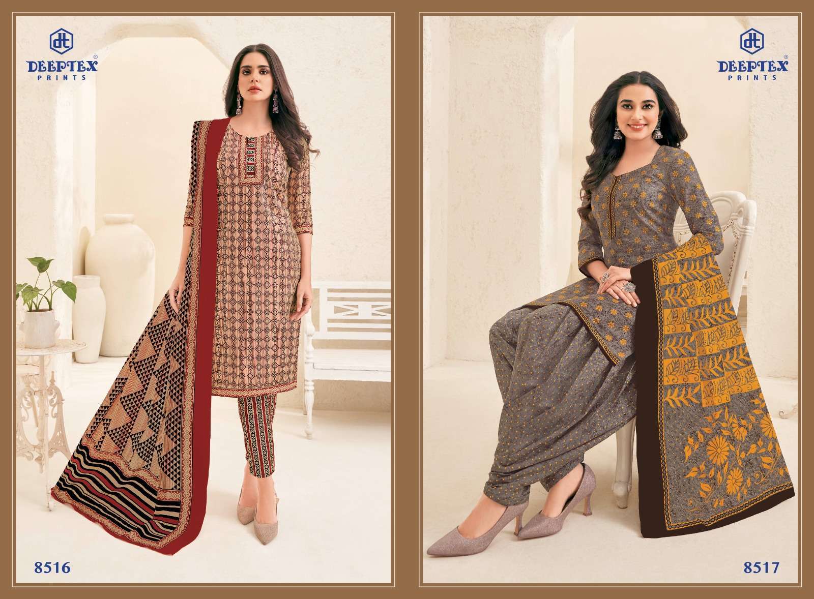 Deeptex Miss India Vol-85  Party wear dress material wholesale