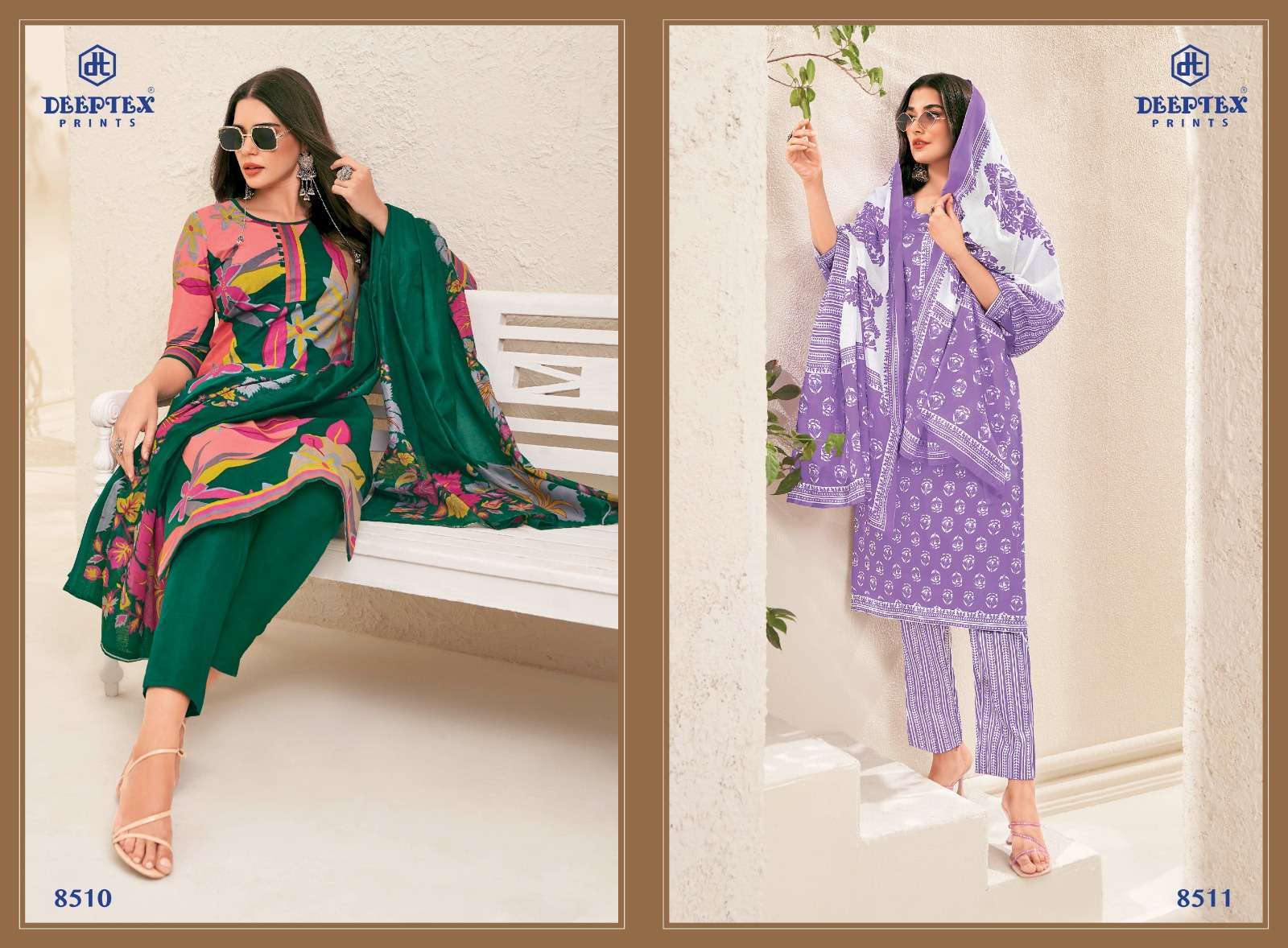 Deeptex Miss India Vol-85  Party wear dress material wholesale