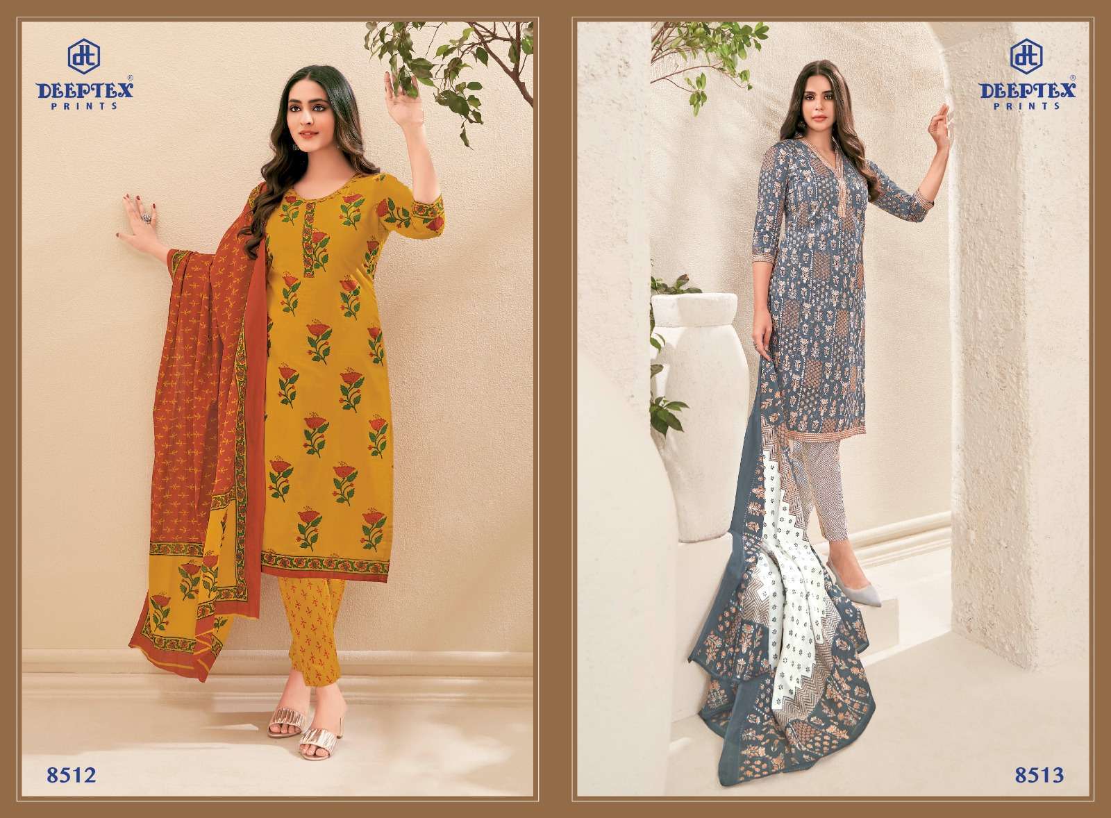 Deeptex Miss India Vol-85  Party wear dress material wholesale