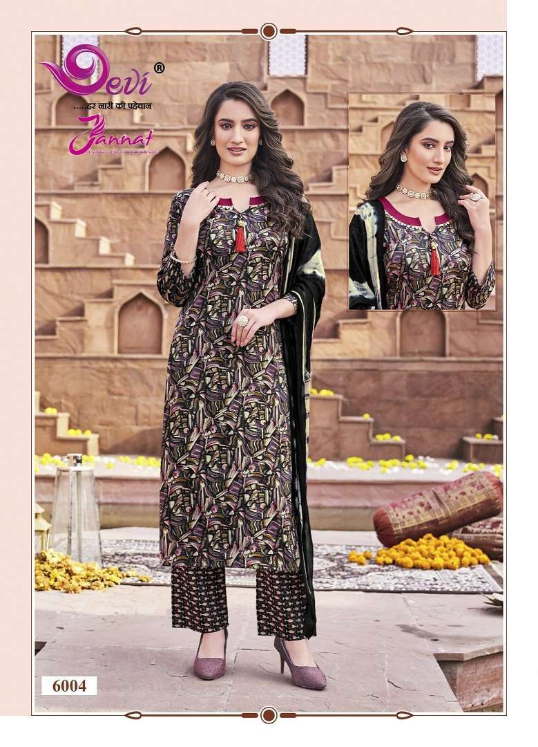 Devi Jannat Vol-6 Kurti Exporters in Gujarat