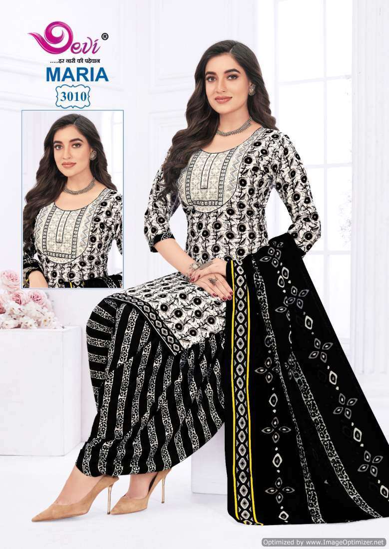 Devi Maria Vol-3 Churidar dress materials