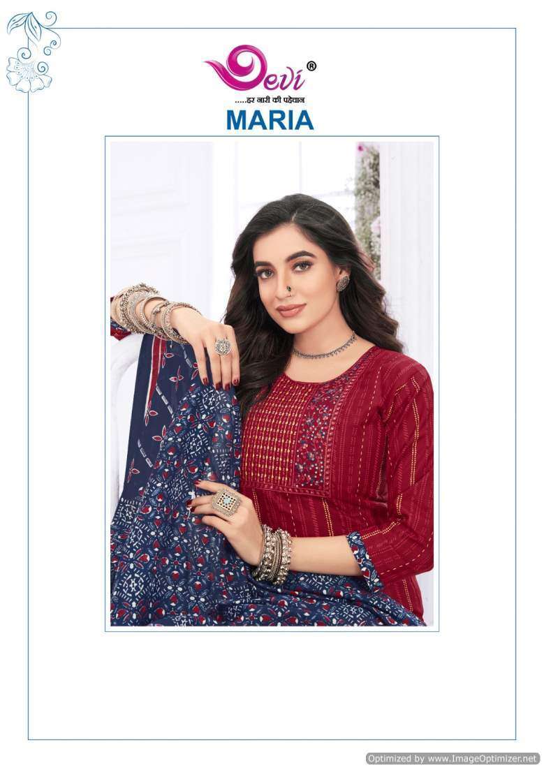 Devi Maria Vol-3 Churidar dress materials