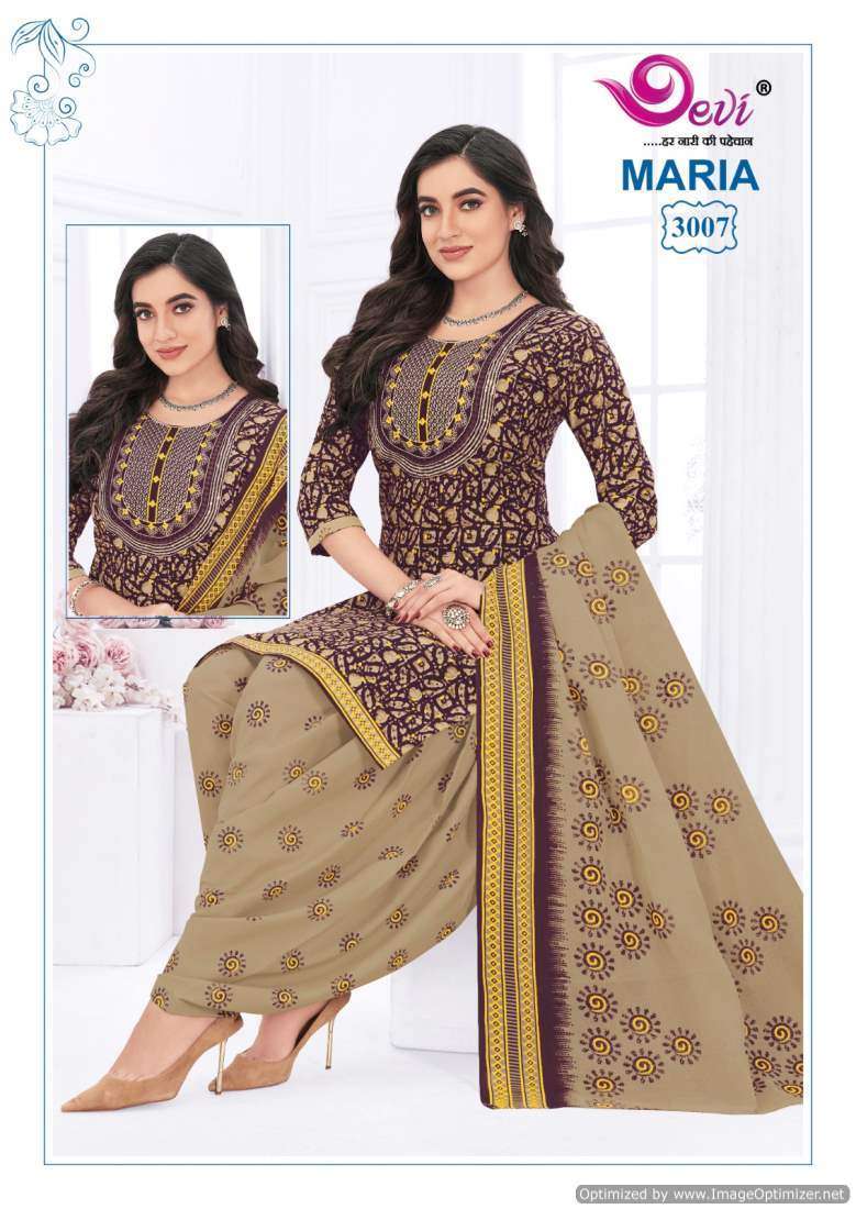 Devi Maria Vol-3 Churidar dress materials