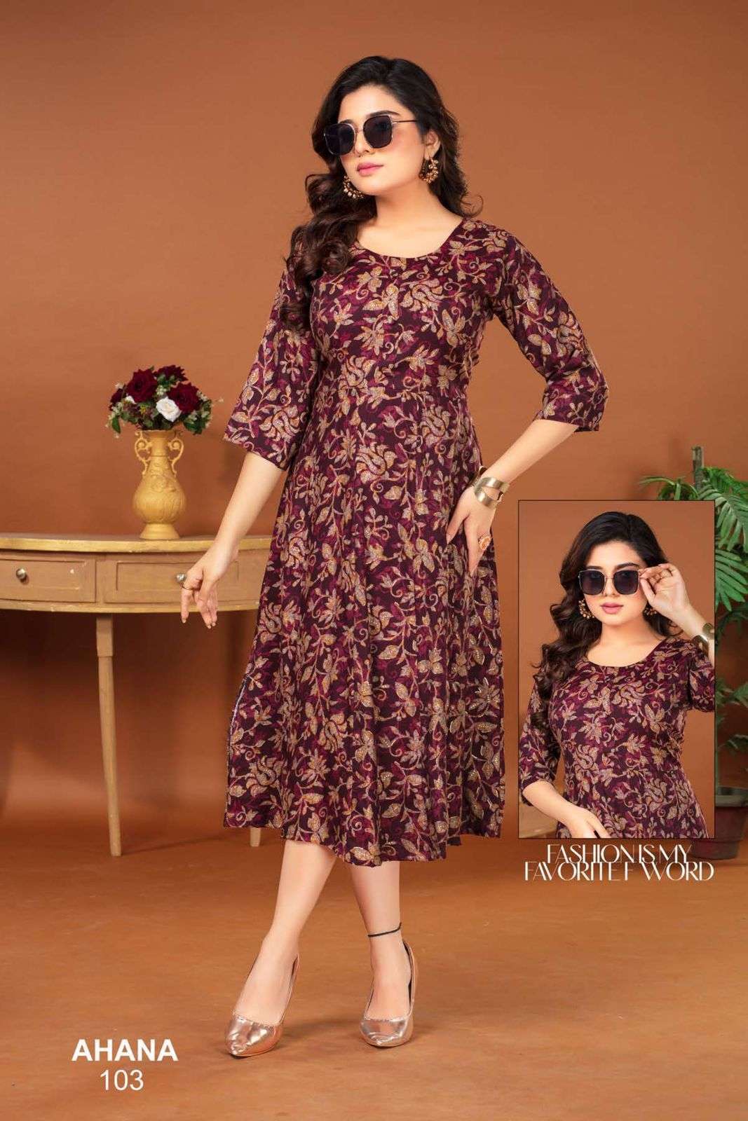 FT AHANA VOL.1 Kurti wholesale market