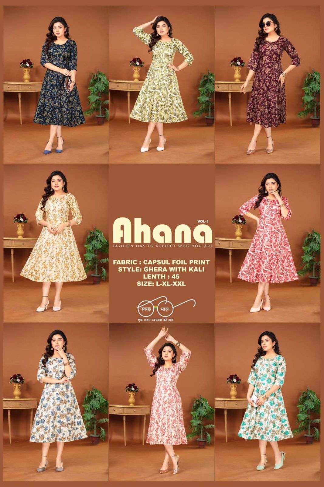FT AHANA VOL.1 Kurti wholesale market