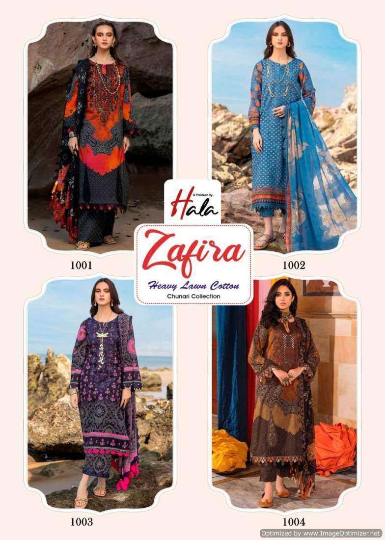 Hala Zafira Vol-1 Affordable dress material stores in Bangalore