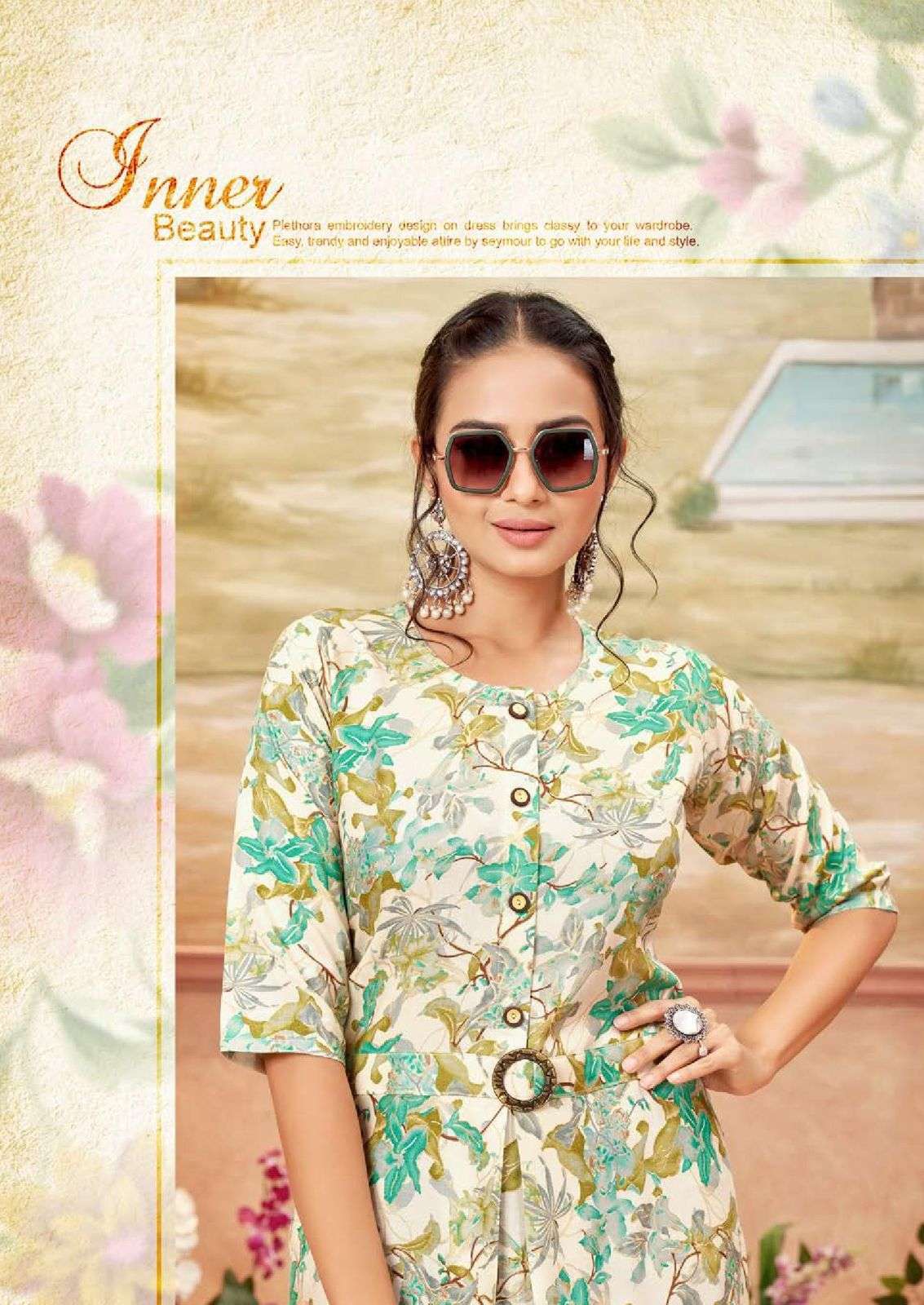 Hetvi JEENA Kurti wholesaler in Surat