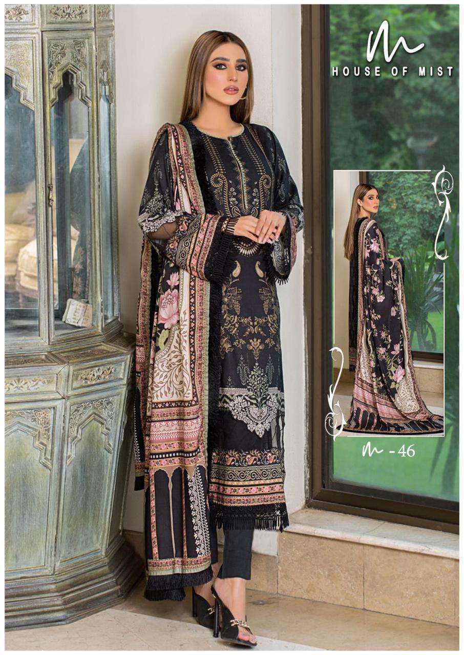 House Of Mist Ghazal Vol 5 Cotton Karachi Prints Surat dress materials wholesale online