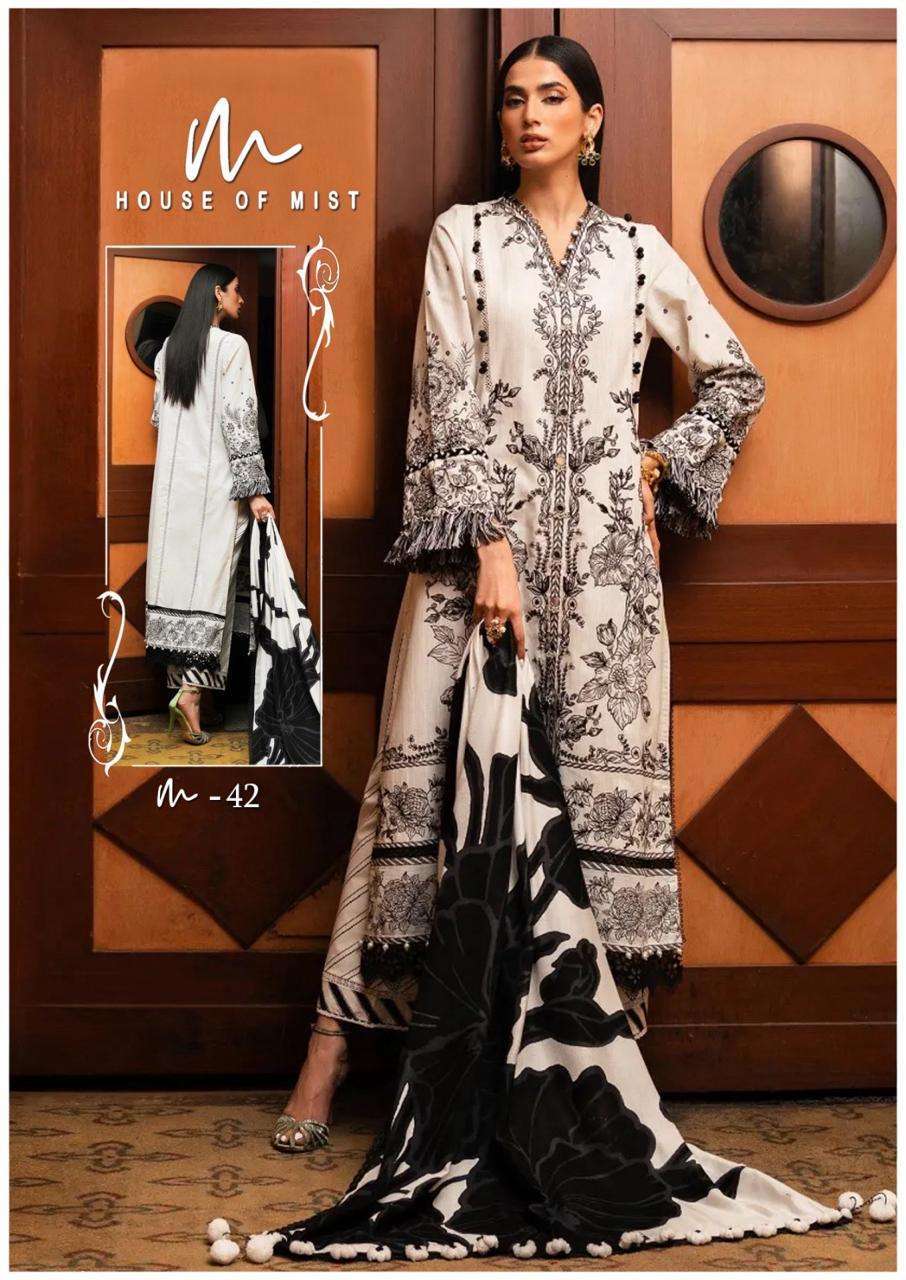 House Of Mist Ghazal Vol 5 Cotton Karachi Prints Surat dress materials wholesale online