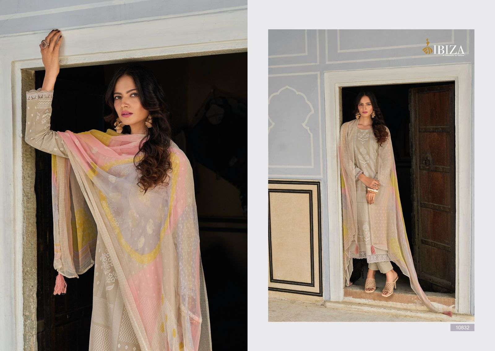 Ibiza Armani Lawn Cotton Digital Printed  Pakistani Salwar Suits for Summer