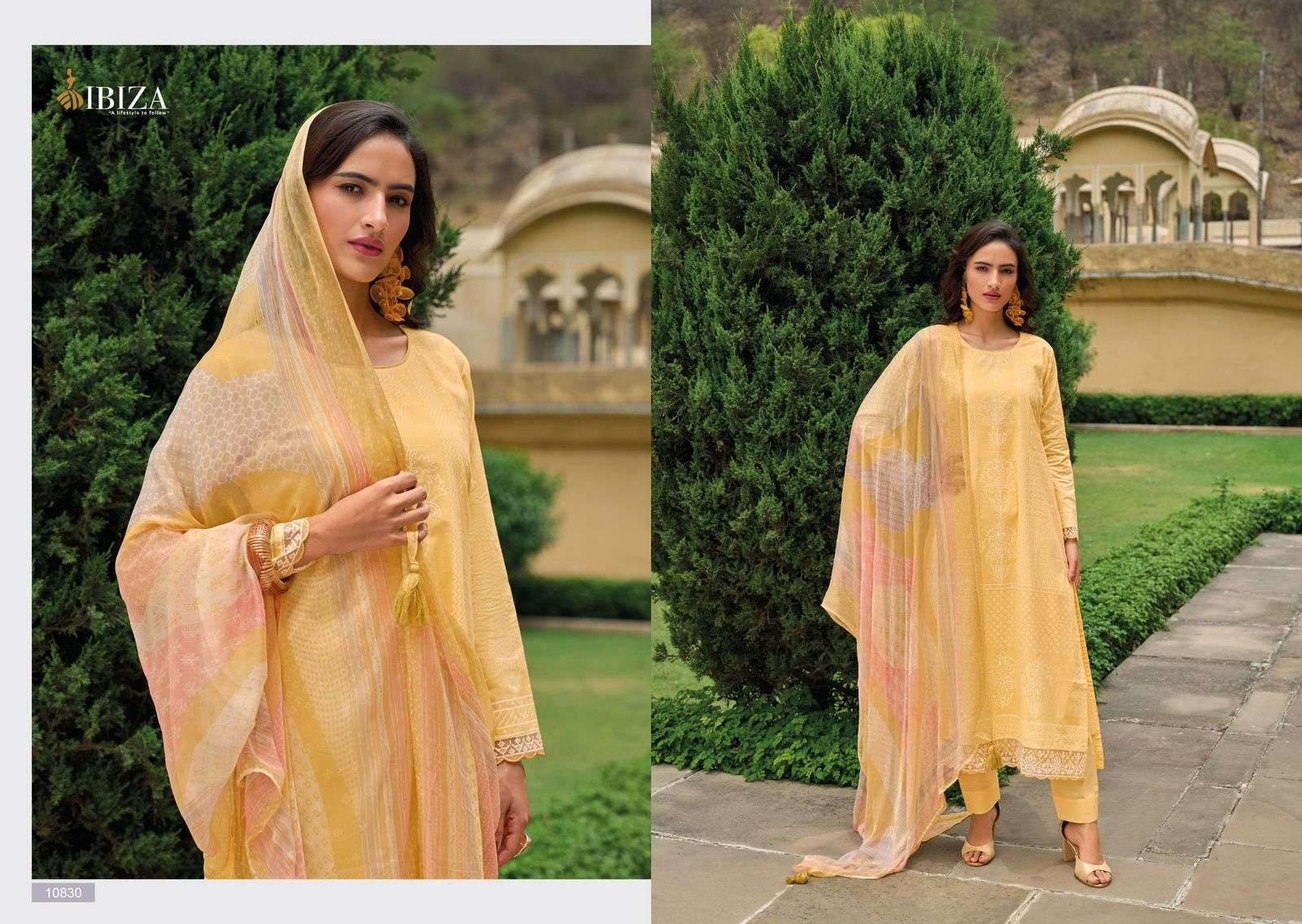 Ibiza Armani Lawn Cotton Digital Printed  Pakistani Salwar Suits for Summer