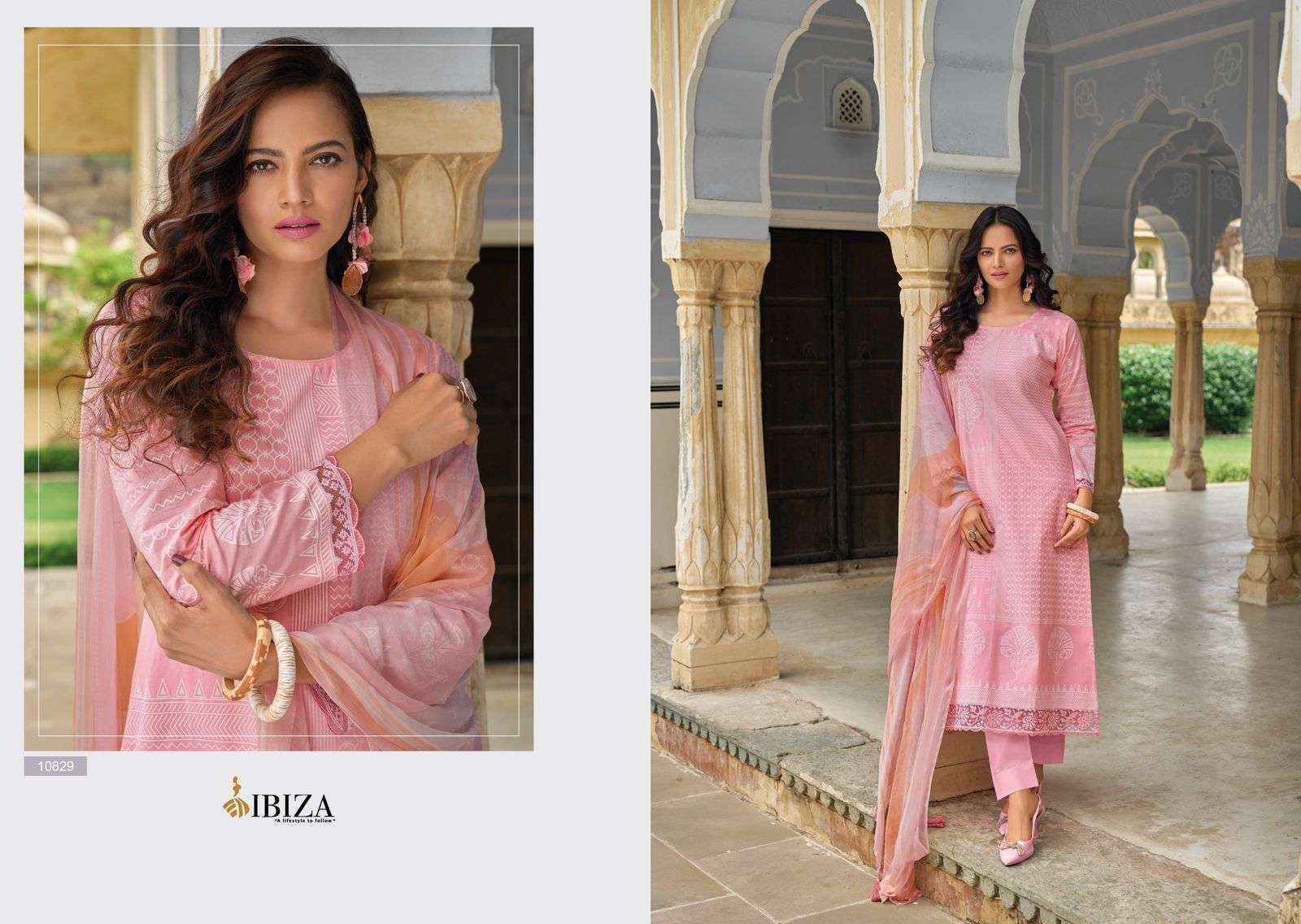 Ibiza Armani Lawn Cotton Digital Printed  Pakistani Salwar Suits for Summer
