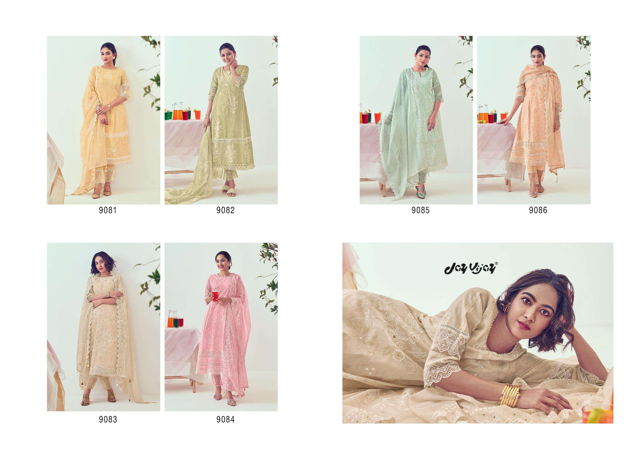 JAYVIJAY SHIKANJI Pakistani georgette suits wholesale