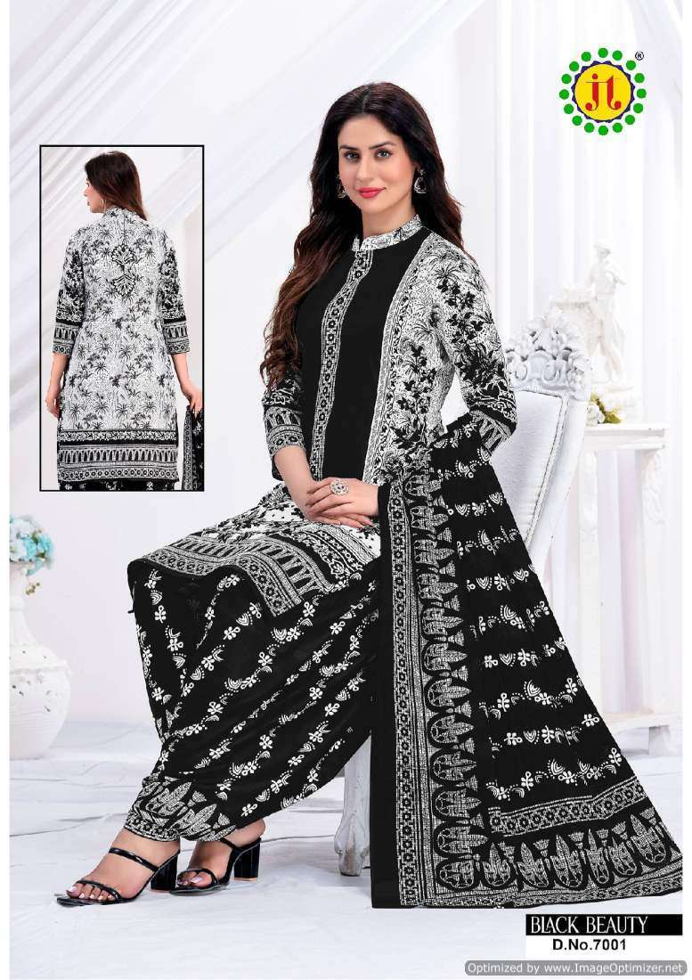 JT Black Beauty Vol-7 Georgette dress material wholesale