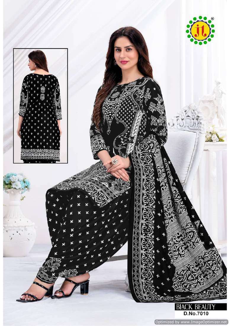 JT Black Beauty Vol-7 Georgette dress material wholesale