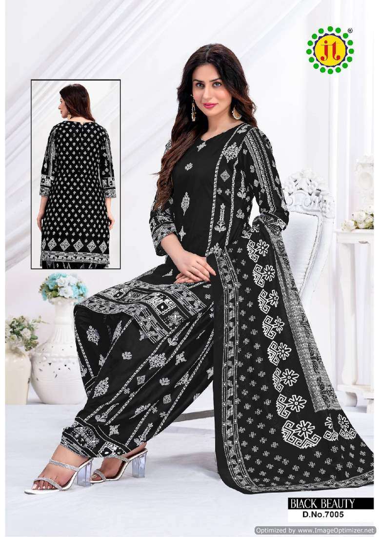 JT Black Beauty Vol-7 Georgette dress material wholesale